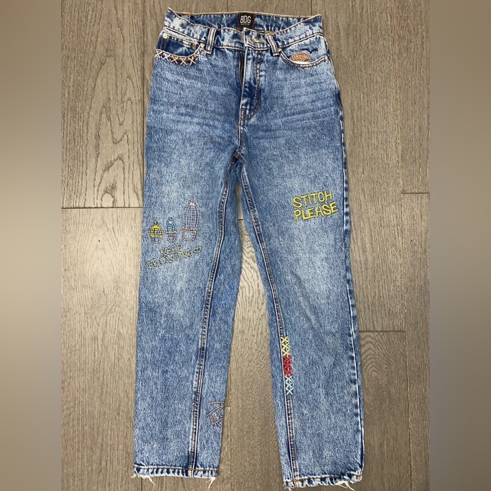 Embroidered BDG Jeans